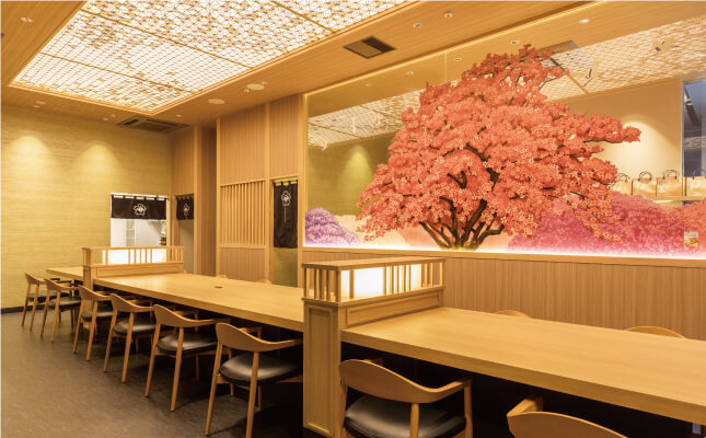 花山うどん日本橋店内装2