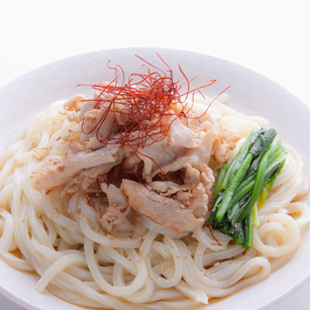 豚肉うどんのおろしポン酢かけ レシピ 花山うどん公式サイト