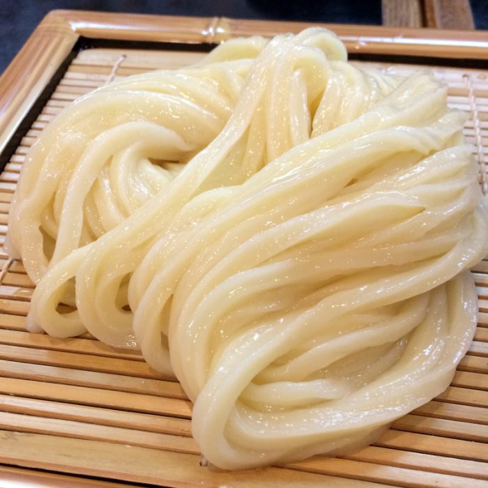 花山うどん ゆでたて ざるうどん