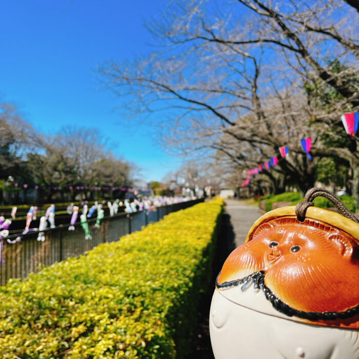 20240327鶴生田川_芸術ホール寄り