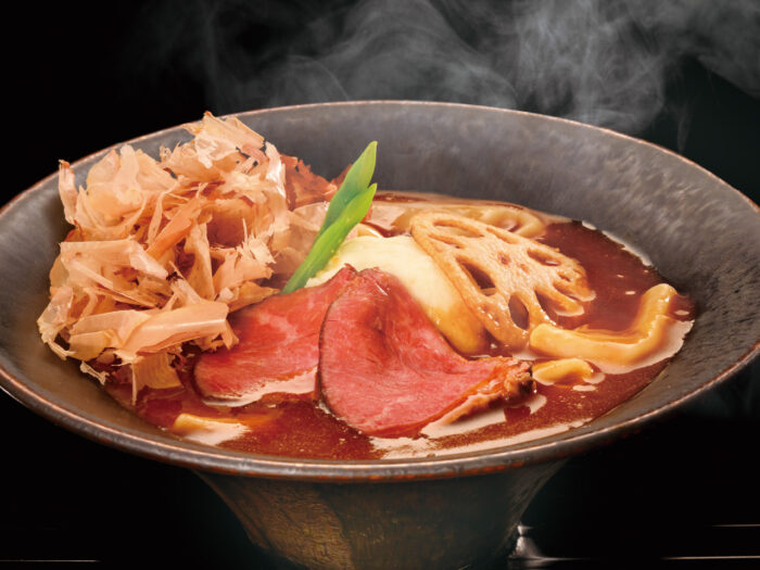 和のビーフシチューかけ