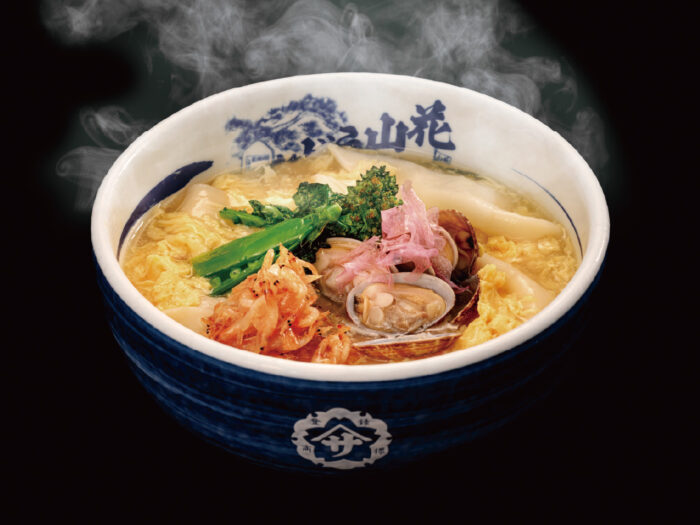 あさりと桜海老の卵あんかけ